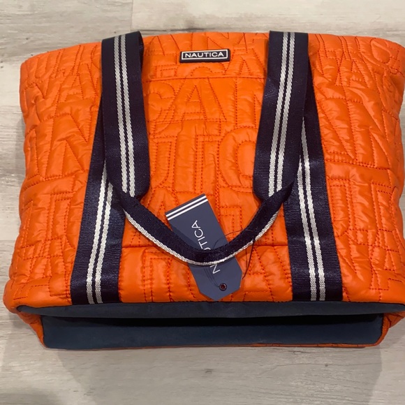 Nautica Handbags - Nautica orange tote 👜 bag